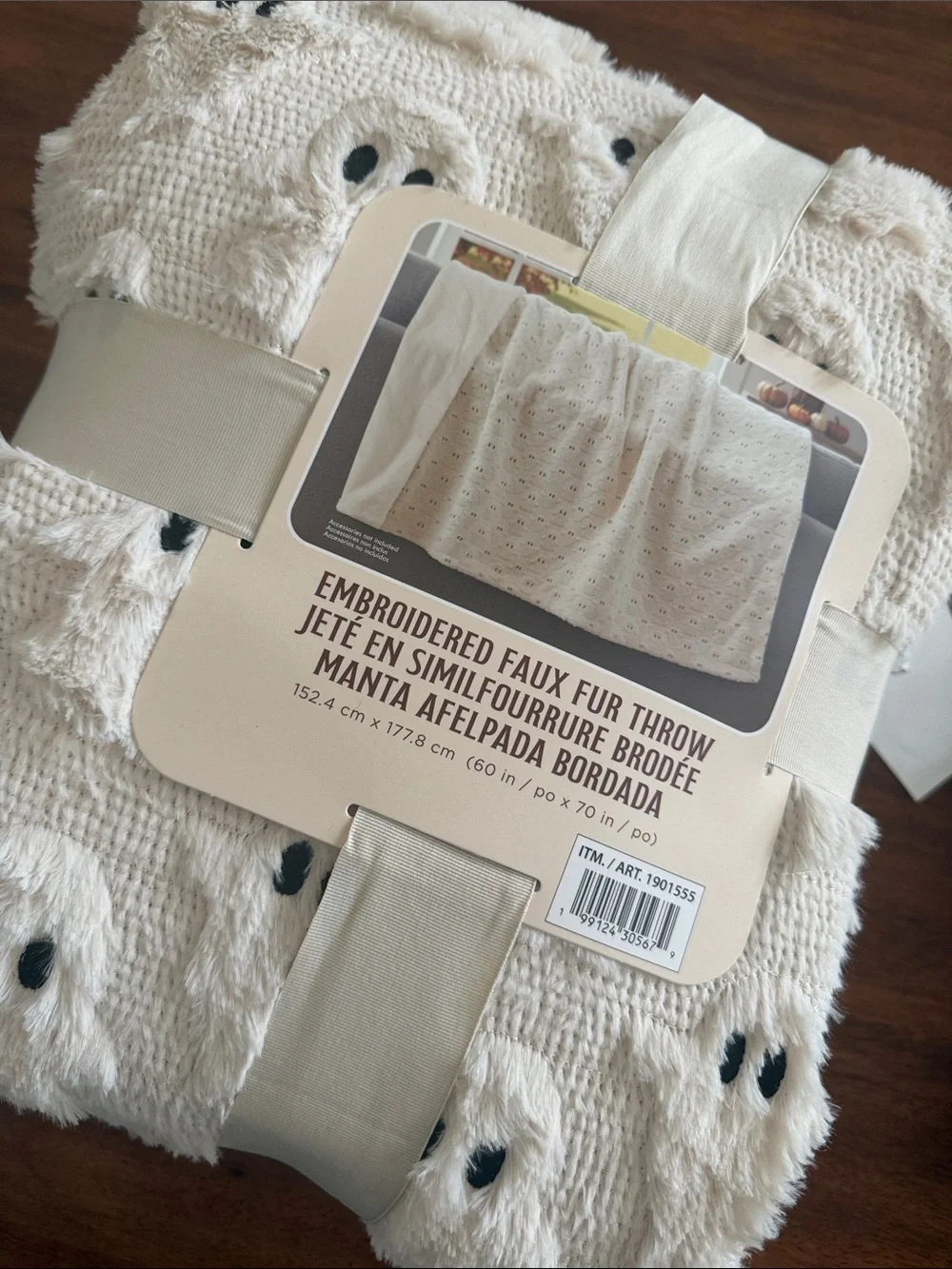 Halloween Boo blanket - New
